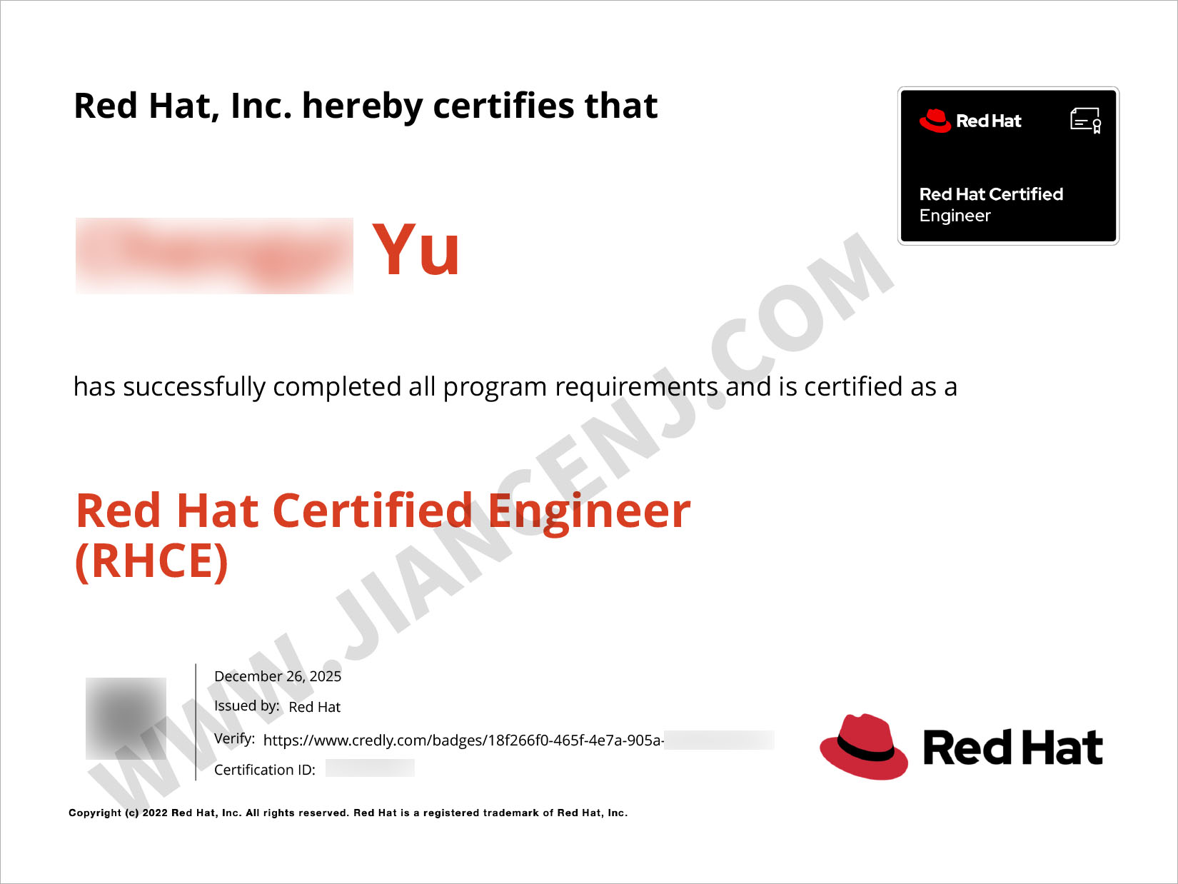 于成毅 RHCE.jpg
